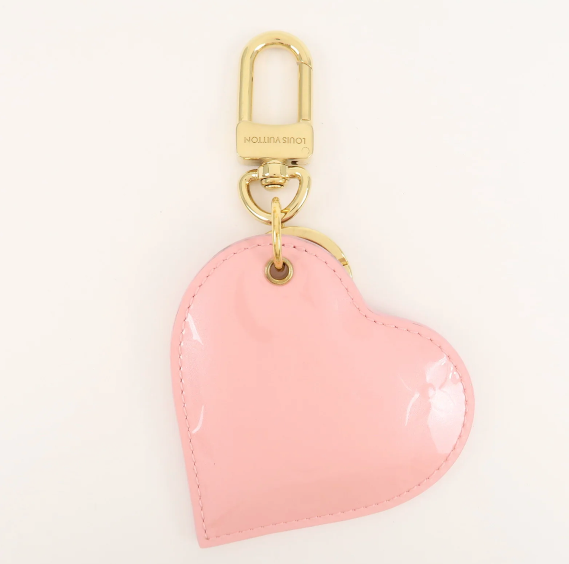 Louis Vuitton Vernis Love Lock Heart Charm M01164