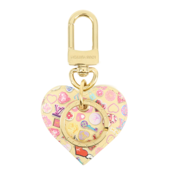 Louis Vuitton Vernis Charm Porte Cles Lovelock