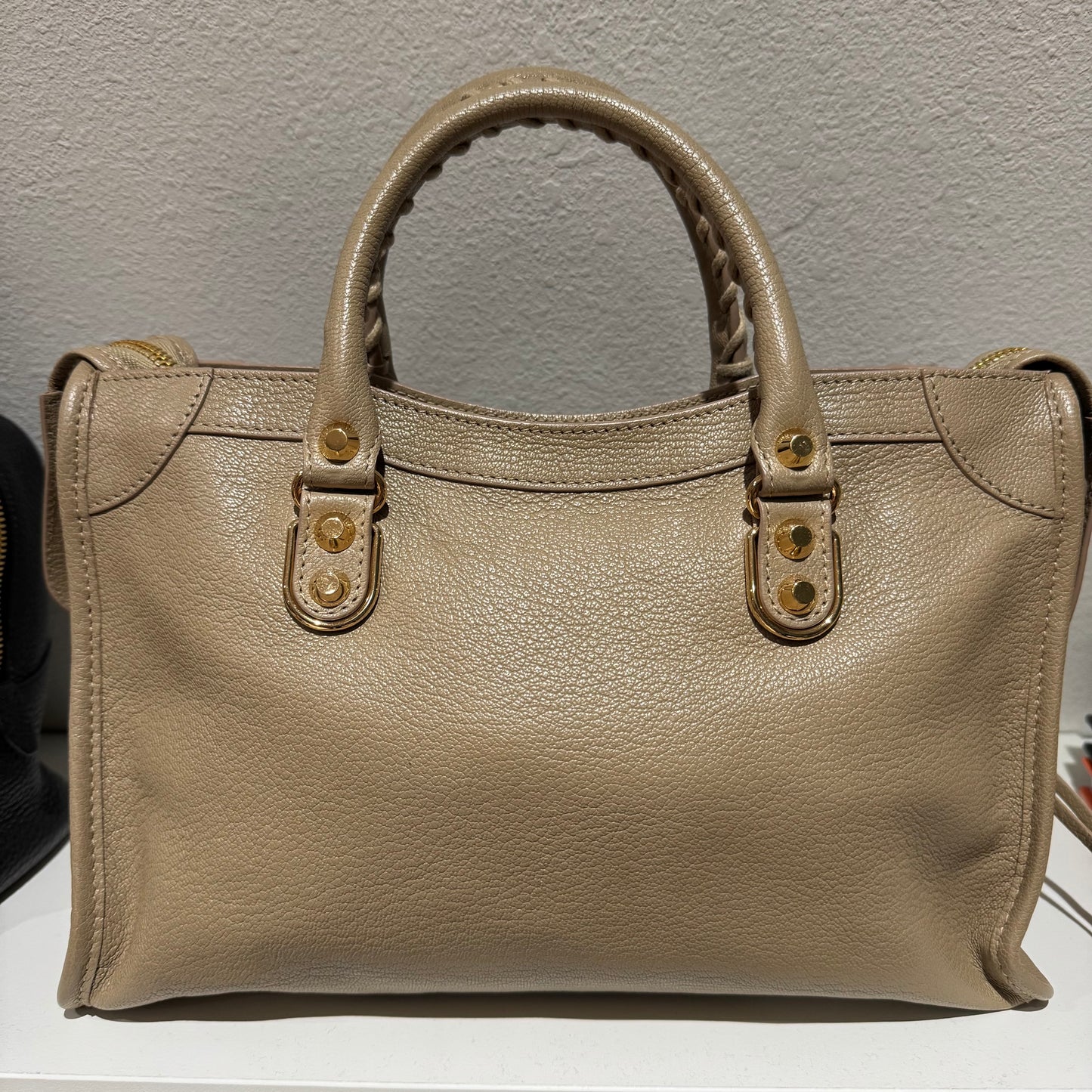 Balenciaga City Small Beige
