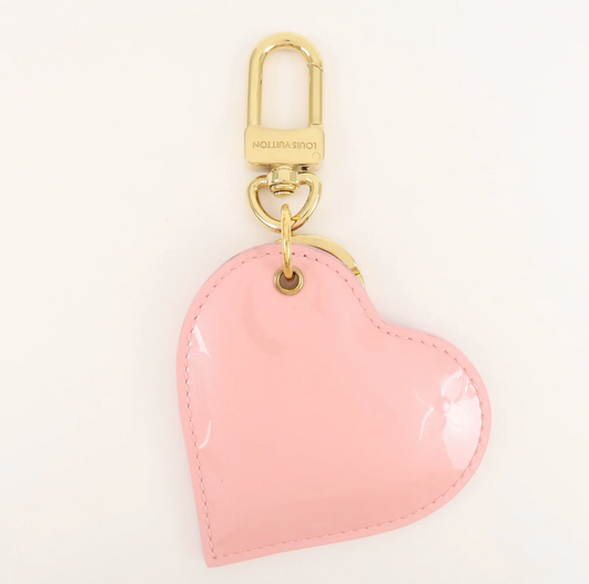 Louis Vuitton Vernis Love Lock Heart Charm M01164